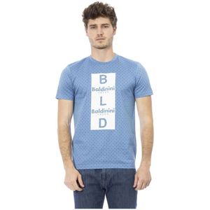 Baldinini, Heren, Tops, Blauw, Maat: XS