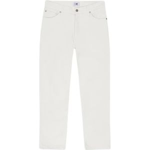 Nn07, Heren, Jeans, Wit, Maat: W33 Katoen,