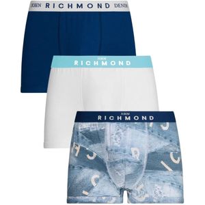 John Richmond, Heren, Ondergoed, Veelkleurig, Maat: S Denim,