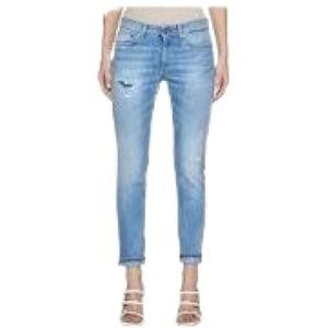 Dondup, Dames, Jeans, Blauw, Maat: W26 Katoen,