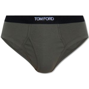 Tom Ford, Heren, Ondergoed, Groen, Maat: XS Katoen,