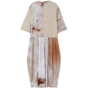 LOW Classic, Dames, Jurken, Veelkleurig, Maat: M Poliester,