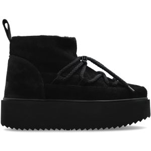 Inuikii - Sneeuwlaarzen Klassiek Lage Platform - Zwart - Dames