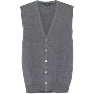 Barba, Heren, Truien, Grijs, Maat: M