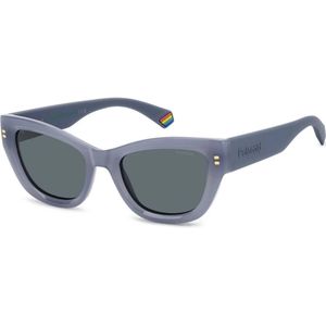 Polaroid - Zonnebril - Blauw - 52 MM