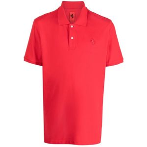 Ferrari, Heren, Tops, Rood, Maat: L Piqué,