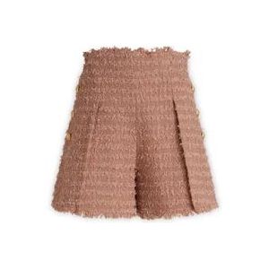 Balmain Casual zomershort voor vrouwen , Brown , Dames , Maat: 2XS