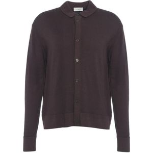 Paolo Pecora, Heren, Truien, Bruin, Maat: L Wol,