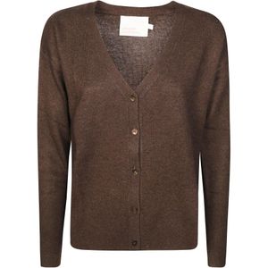 Absolut Cashmere, Dames, Truien, Bruin, Maat: S Kasjmier,