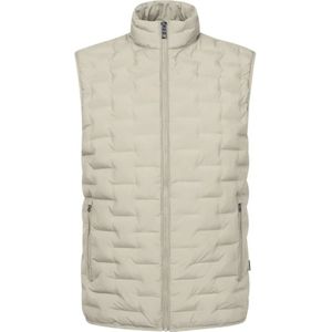Bugatti, Heren, Jassen, Beige, Maat: XL Leer,