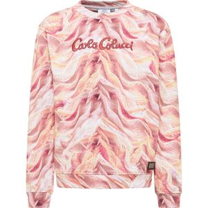 Carlo Colucci - Artificial Knit - Sweatshirt - Oranje