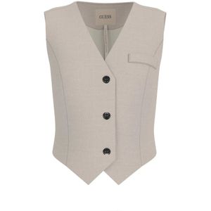 Guess - Joandra Perfect - Damesvest - Grijs - V-hals