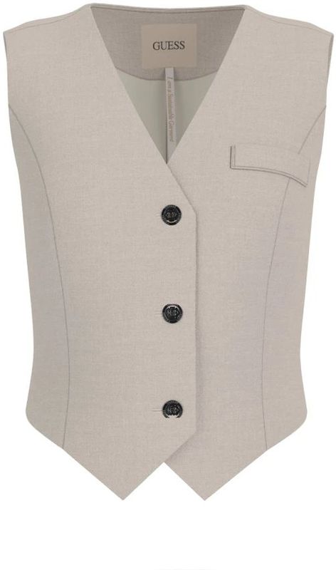 Guess - Joandra Perfect - Damesvest - Grijs - V-hals