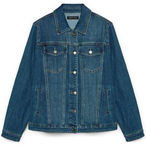 Fiorella Rubino, Dames, Jassen, Blauw, Maat: 2XL Katoen,