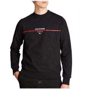 Tommy Hilfiger, Heren, Truien, Zwart, Maat: S