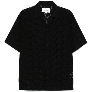 Tonywack, Heren, Overhemden, Zwart, Maat: L