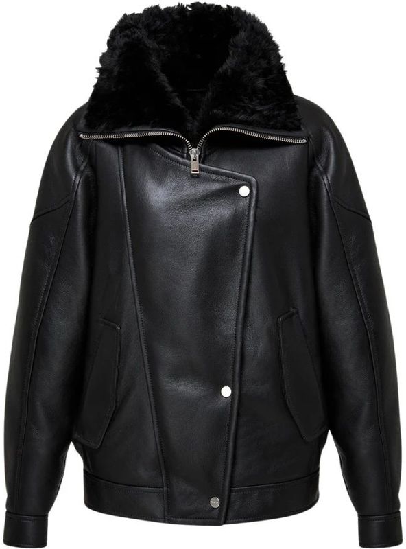 Vsp, Dames, Jassen, Zwart, Maat: XS Leer,