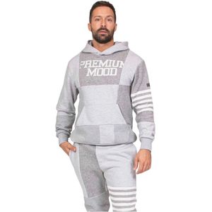 Pmds, Heren, Sweatshirts & Hoodies, Grijs, Maat: S
