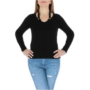 Pinko, Dames, Truien, Zwart, Maat: XS Wol,