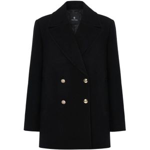 Anine Bing, Dames, Mantels, Zwart, Maat: S