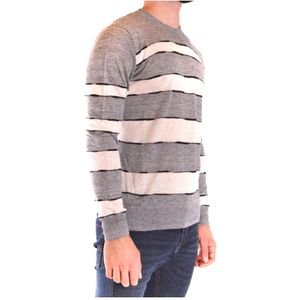 Paolo Pecora, Heren, Sweatshirts & Hoodies, Grijs, Maat: XL