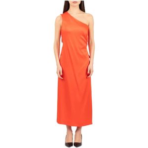 Max Mara Studio, Dames, Jurken, Rood, Maat: S