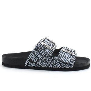 Love Moschino, Dames, Schoenen, Zwart, Maat: 36 EU Leer,