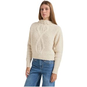 Isabel Marant, Dames, Truien, Beige, Maat: XS Polyamide,