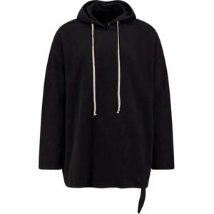 Rick Owens, Heren, Sweatshirts & Hoodies, Zwart, Maat: XS