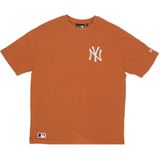 New Era - NY Yankees Baseball Tee Essentials - T-shirt - Oranje - Heren