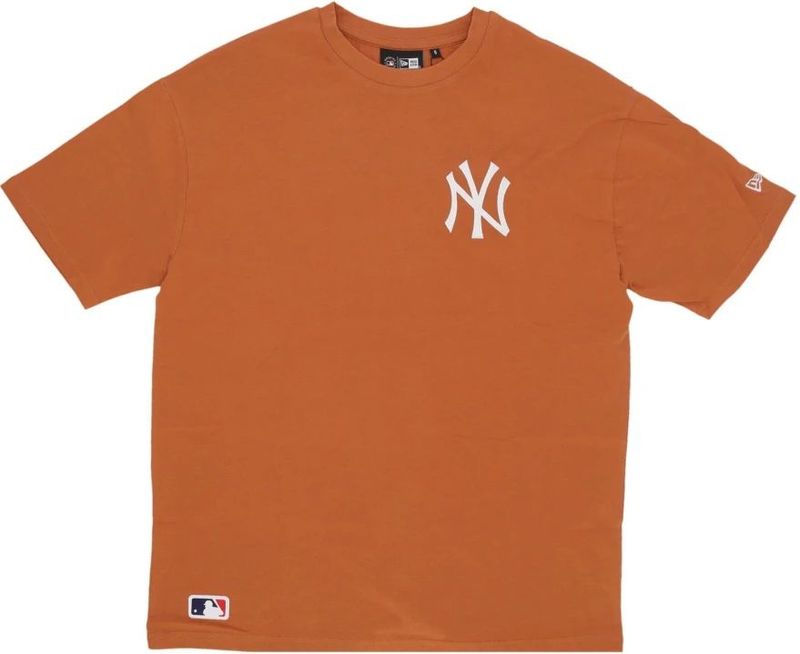 New Era - NY Yankees Baseball Tee Essentials - T-shirt - Oranje - Heren
