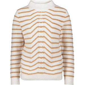 Betty & Co - Gebreide Trui - Beige - Dames
