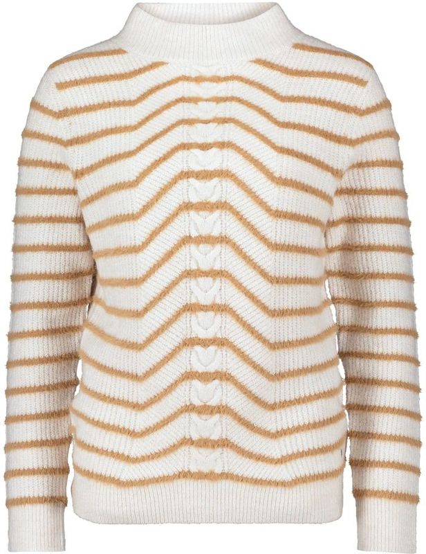 Betty & Co - Gebreide Trui - Beige - Dames