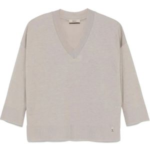 Herno, Dames, Truien, Grijs, Maat: XS