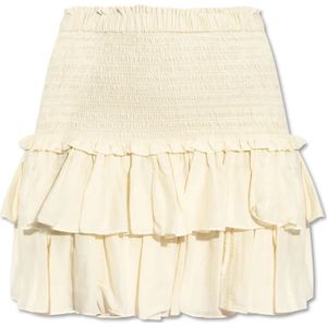 Marant étoile, Dames, Rokken, Beige, Maat: 2XS Katoen,