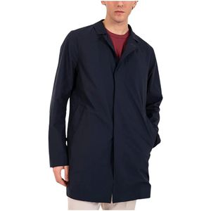 People of Shibuya, Heren, Mantels, Blauw, Maat: S Nylon,