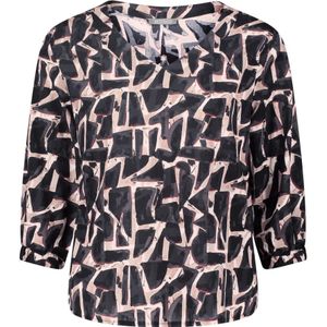 Betty & Co, Dames, Blouses & Shirts, Bruin, Maat: M