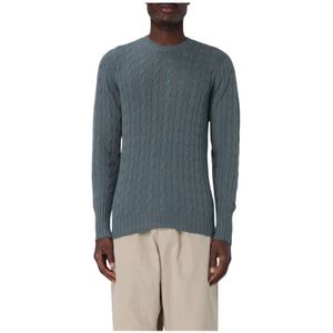 Drumohr, Heren, Truien, Groen, Maat: 2XL Kasjmier,