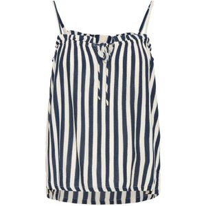 Ichi, Dames, Tops, Blauw, Maat: XL Viscose,