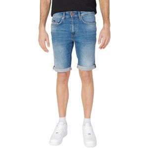 Gas - Korte Broeken - Blauw - Denim