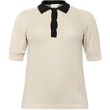 Kaffe Curve, Dames, Tops, Grijs, Maat: S Acryl,