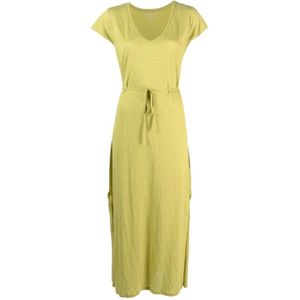 Majestic Filatures, Dames, Jurken, Groen, Maat: L Katoen,