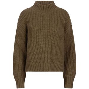 Dante 6, Dames, Truien, Groen, Maat: XL Wol,