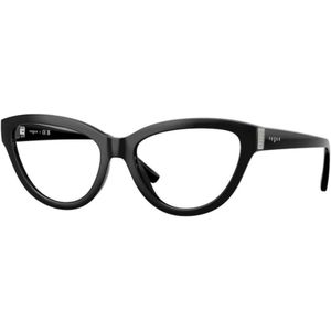 Vogue, Dames, Accessoires, Zwart, Maat: 54 MM Nylon,