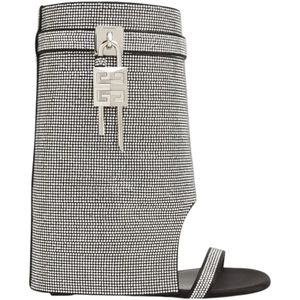 Givenchy, Dames, Schoenen, Grijs, Maat: 38 EU Zijde,