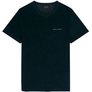 Lyle & Scott, Heren, Tops, Blauw, Maat: XS Katoen,