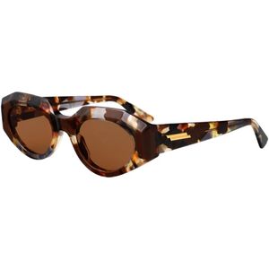 Bottega Veneta, Dames, Accessoires, Veelkleurig, Maat: 52 MM Nylon,