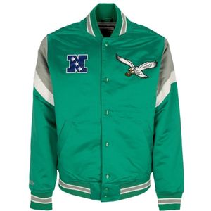 Mitchell & Ness, Heren, Jassen, Groen, Maat: S Poliester,