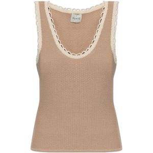 Posse, Dames, Tops, Beige, Maat: XS