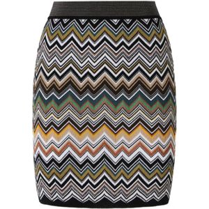 Missoni, Dames, Rokken, Veelkleurig, Maat: M